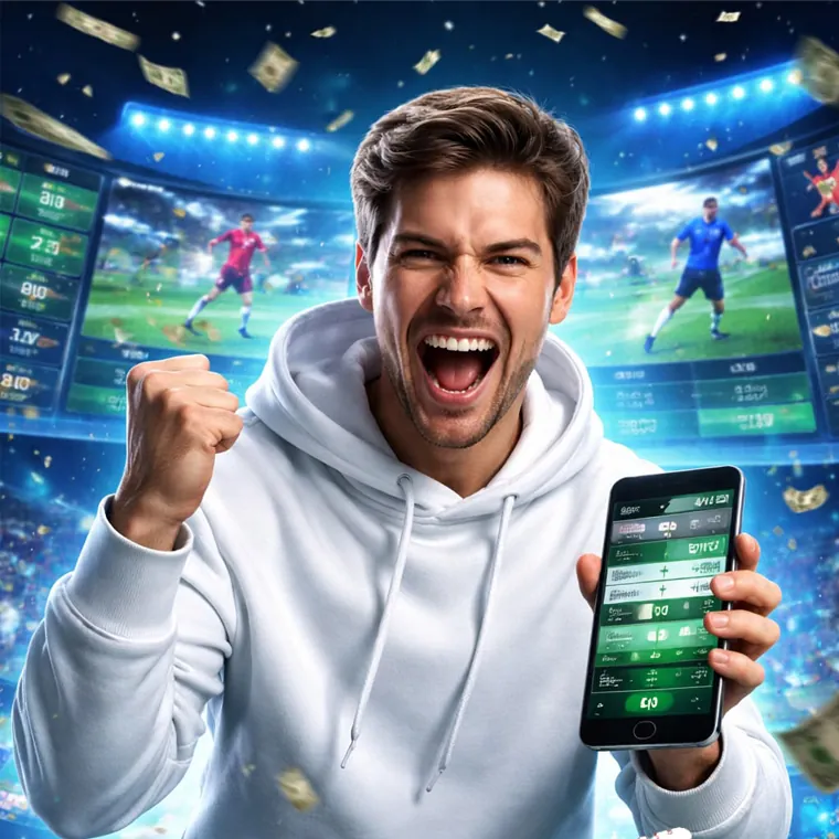 A person browsing through game selections on the WinPH poker platform.